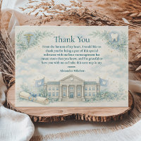 Elegant White Coat Dentist Graduation Party