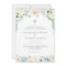 Elegant White Floral Catholic Wedding with RSVP
