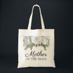 Elegant White Floral Wedding Mother of Bride Tote Bag<br><div class="desc">Beautiful and elegant white floral Mother of the Bride wedding tote bag.  Contact us for help with customisation or matching products.</div>