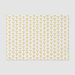 Elegant White Gold | Chanukah Hanukkiyah | MENORAH Tissue Paper<br><div class="desc">Elegant white MENORAH Tissue Paper,  showing with faux gold menorah in a tiled pattern. This is a minimalist,  simple,  elegant design,  especially suitable for Hanukkah gifts or crafts.</div>