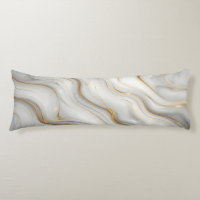 Elegant White Gray Gold Marble Pattern Design