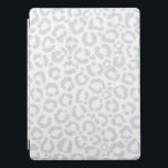 Elegant White Gray Leopard Cheetah Animal Print iPad Pro Cover<br><div class="desc">This elegant chic pattern is perfect for the trendy and stylish fashionista. It features a hand-drawn white and gray leopard cheetah animal print pattern. It's modern, simple, and cute. ***IMPORTANT DESIGN NOTE: For any custom design request such as matching product requests, color changes, placement changes, or any other change request,...</div>