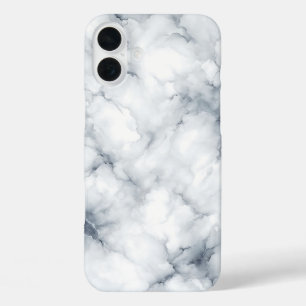 Elegant White Marble Case - Classic Carrara Stone 