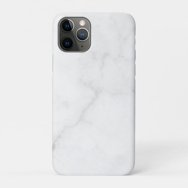 Elegant White Marble Case-Mate iPhone Case (Back)