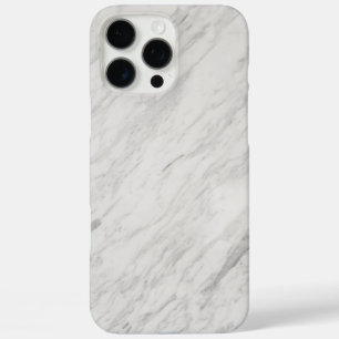 Elegant White Marble iPhone 16 Pro Max Case