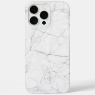 Elegant White Marble  iPhone 16 Pro Max Case