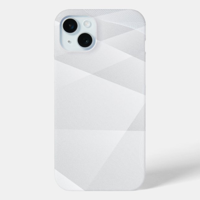 Elegant White Marble Case-Mate iPhone Case (Back)