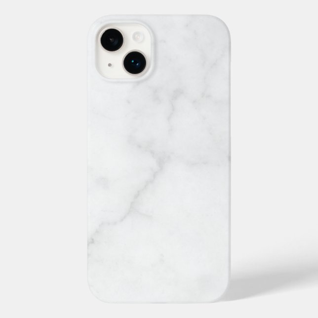 Elegant White Marble Case-Mate iPhone Case (Back)