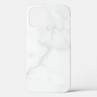Elegant White Marble iPhone 12 Case