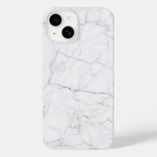 Elegant White Marble Case-Mate iPhone 14 Case