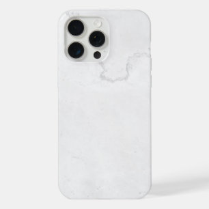 Elegant White Marble iPhone 15 Pro Max Case