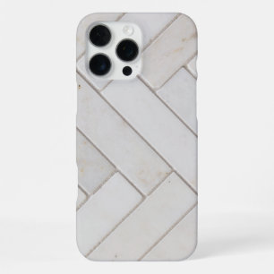 Elegant White Marble iPhone 16 Pro Max Case