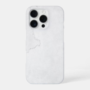 Elegant White Marble iPhone 16 Pro Case