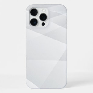 Elegant White Marble iPhone 16 Pro Max Case