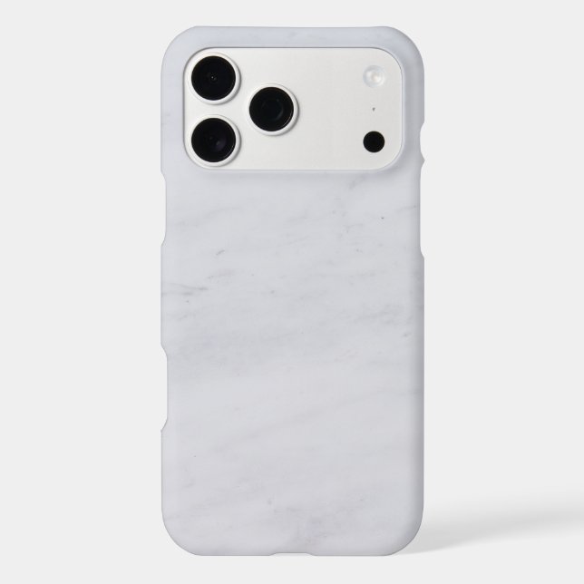 Elegant White Marble Pattern (Back)