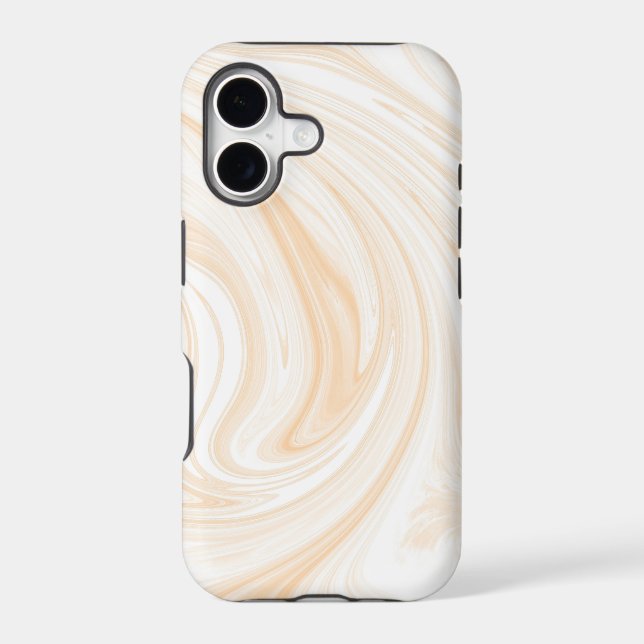 Elegant White Marble Pattern (Back)