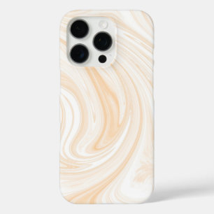Elegant White Marble Pattern iPhone 16 Pro Case
