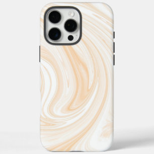 Elegant White Marble Pattern iPhone 16 Pro Max Case