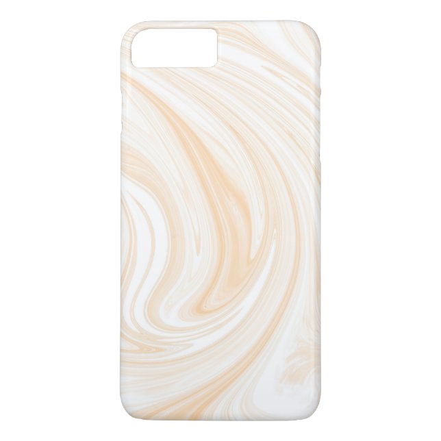 Elegant White Marble Pattern Case-Mate iPhone Case (Back)