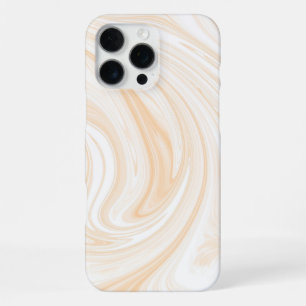 Elegant White Marble Pattern iPhone 16 Pro Max Case