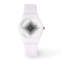 Elegant White Minimalist Watch - Modern Unisex