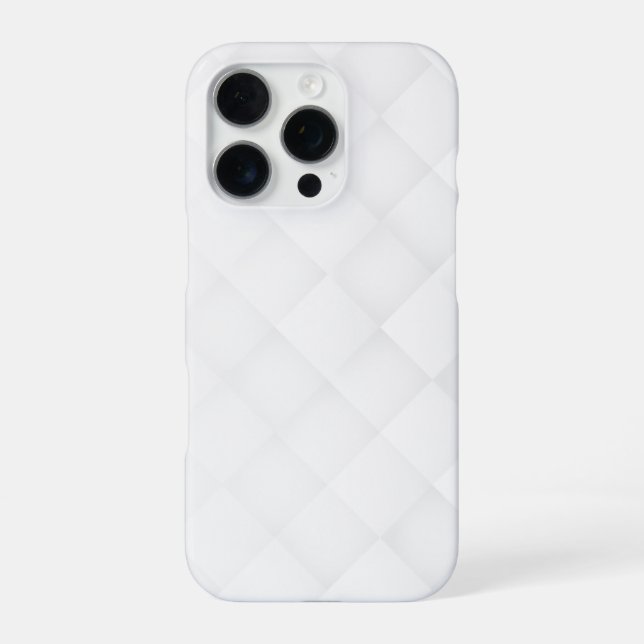 Elegant White Pattern  iPhone Case (Back)