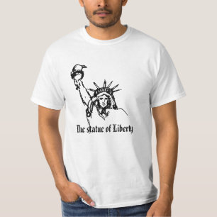 Elegant white The statue of Liberty T-Shirt