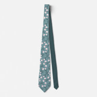 Elegant White Tulips on Pastel Green Pattern