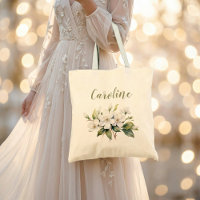 Elegant White Watercolour Apple Blossom name