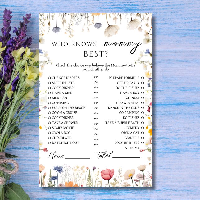 Elegant White Wildflower Mummy To Be Baby Shower (Creator Uploaded)