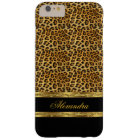 Elegant Wild Leopard Black and Gold