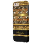 Elegant Wild Mixed Animal Black and Gold