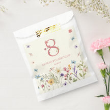 Elegant Wildflower Butterfly 8th Birthday Party