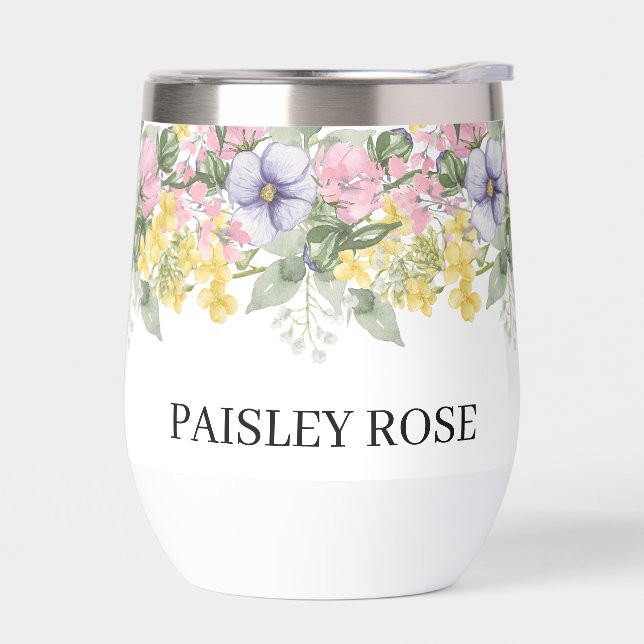 Elegant Wildflower Floral Wedding  (Left)