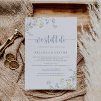 Elegant Wildflower We Still Do Vow Renewal