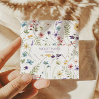 Elegant Wildflower Wild Flower Floral Custom