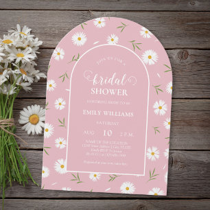 Elegant Wildflowers Floral Garden Bridal Shower  Invitation