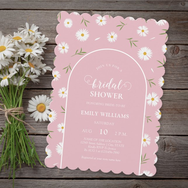 Elegant Wildflowers Floral Garden Bridal Shower  Invitation (Creator Uploaded)