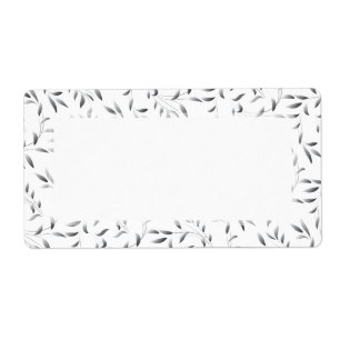 Elegant Willow Leaf Pattern