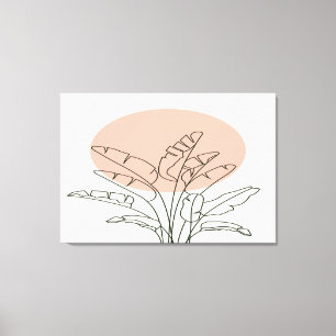 Elegant Wine Colour Design Canvas Print