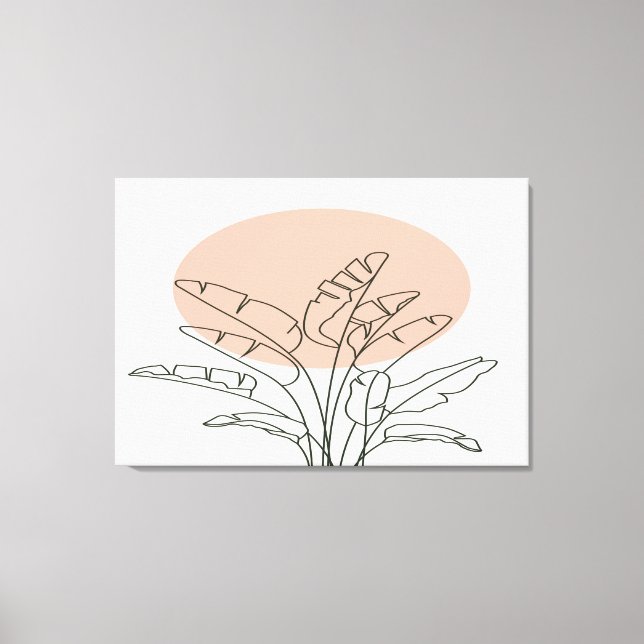 Elegant Wine Colour Design Canvas Print (Front)