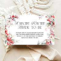 Elegant Winter Floral Bridal Recipe