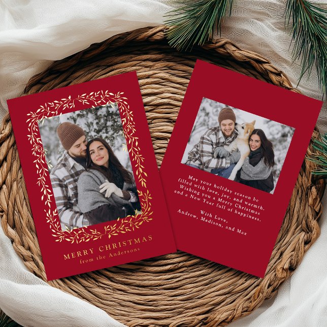 Elegant Winter Foliage Red 2 Photo (Creator Uploaded)