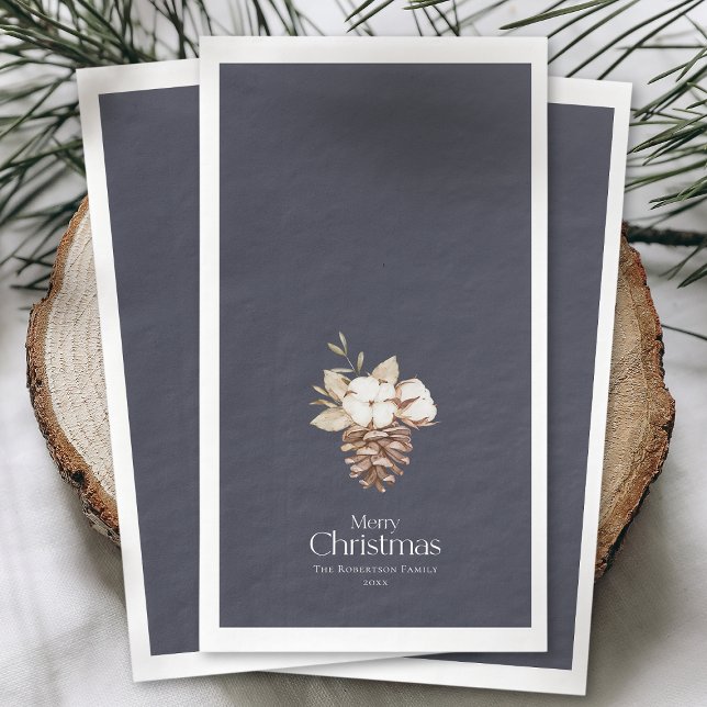 Elegant Winter Guest Towel Napkin (Creator Uploaded)