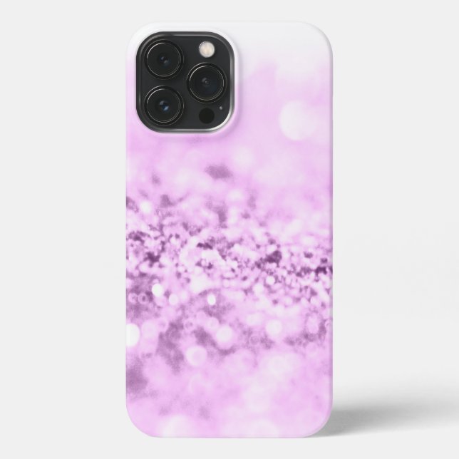 Elegant Winter Snow Parbel iPhone Case (Back)