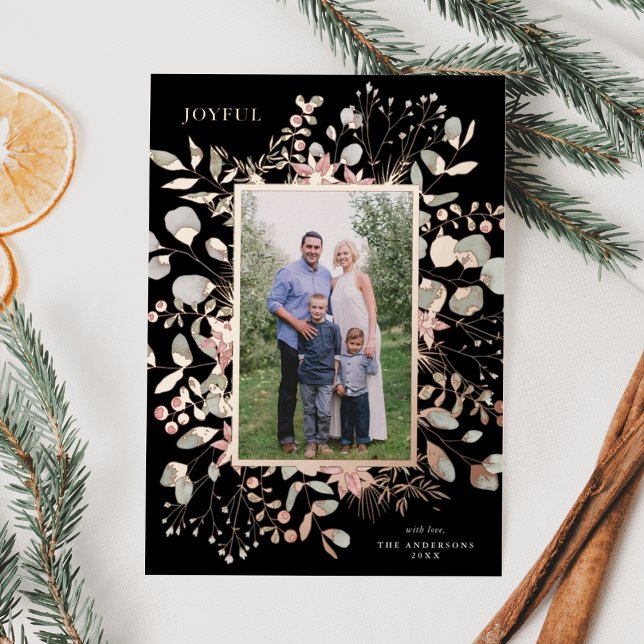 Elegant Winter Watercolor Greenery Photo (Creator Uploaded)