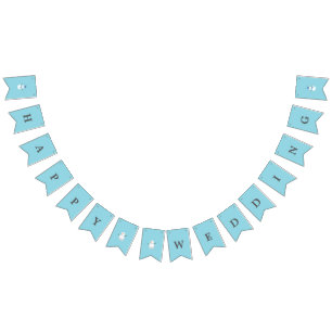 Elegant Winter Wonderland Snowflakes Bunting