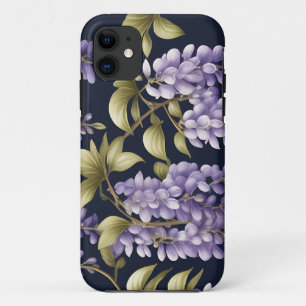 Elegant Wisteria Floral Case-Mate iPhone Case