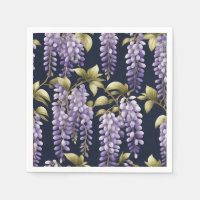 Elegant Wisteria Floral