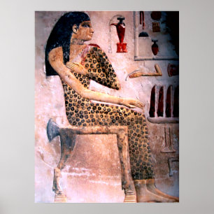 ELEGANT WOMAN ,FASHION AND BEAUTY OF ANTIQUE EGYPT POSTER